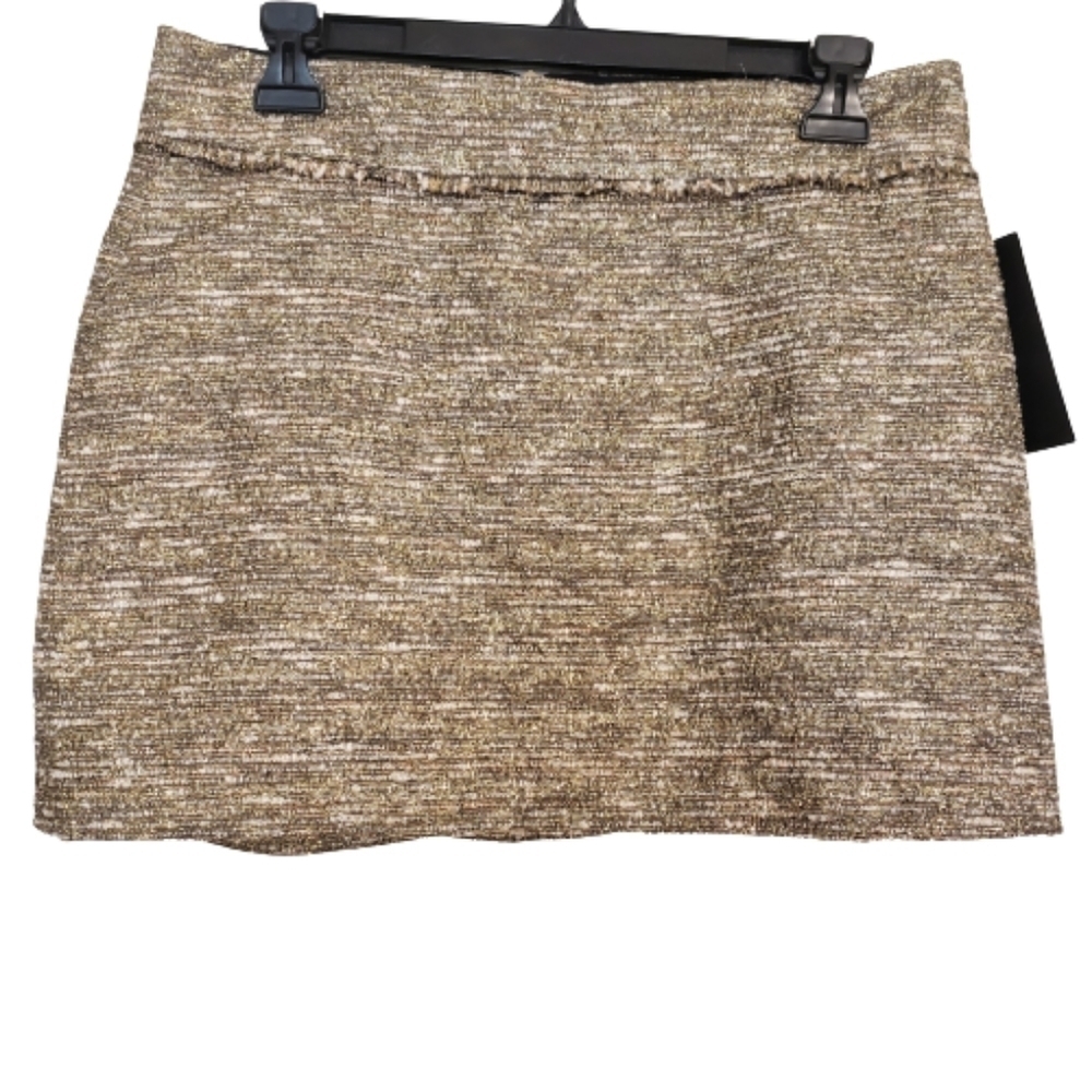 Zara mini skirt Gold size L